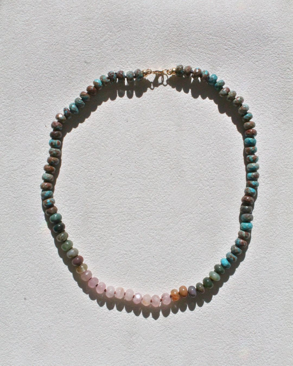 Multi gemstone necklace - Dawn
