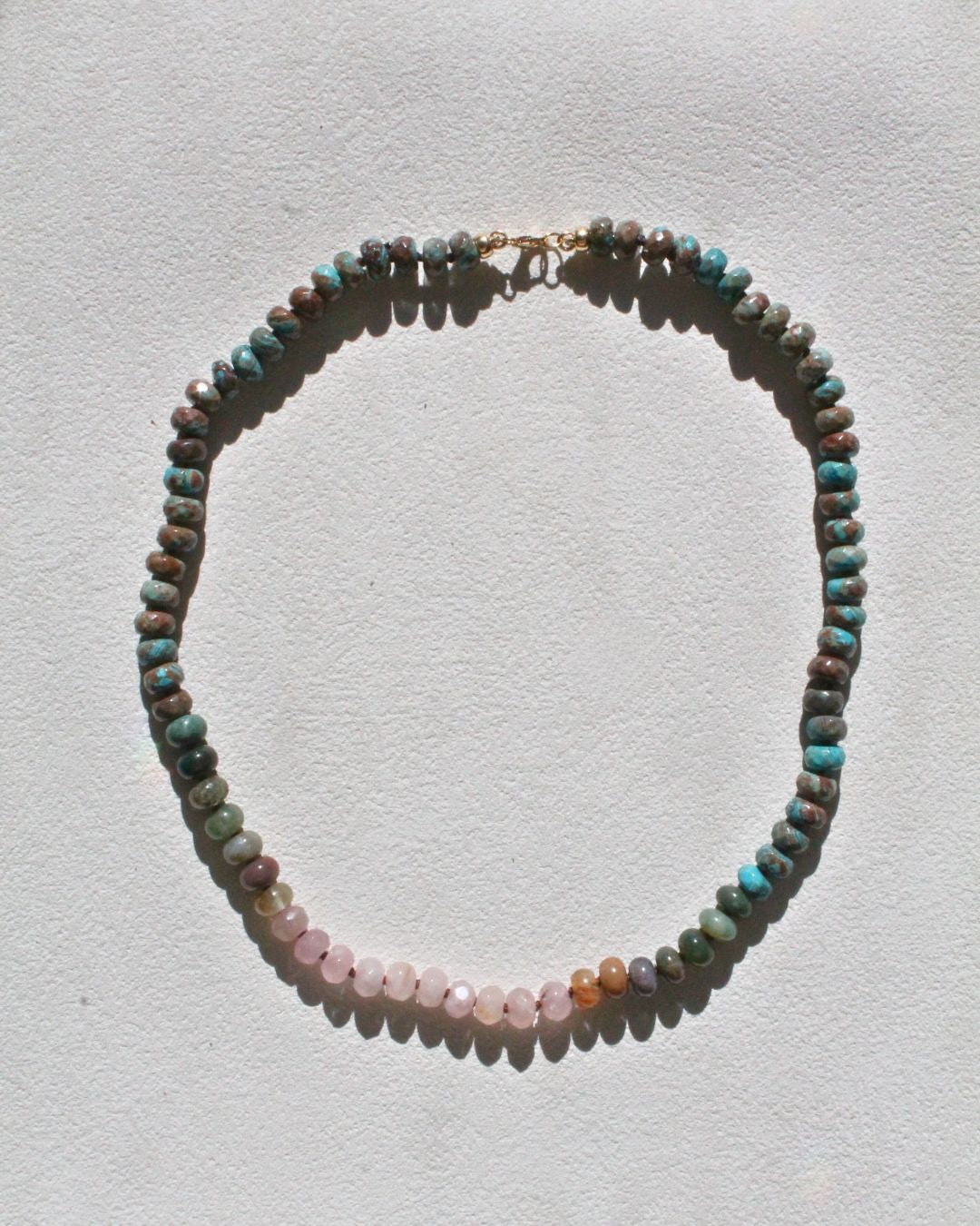 Multi gemstone necklace - Dawn