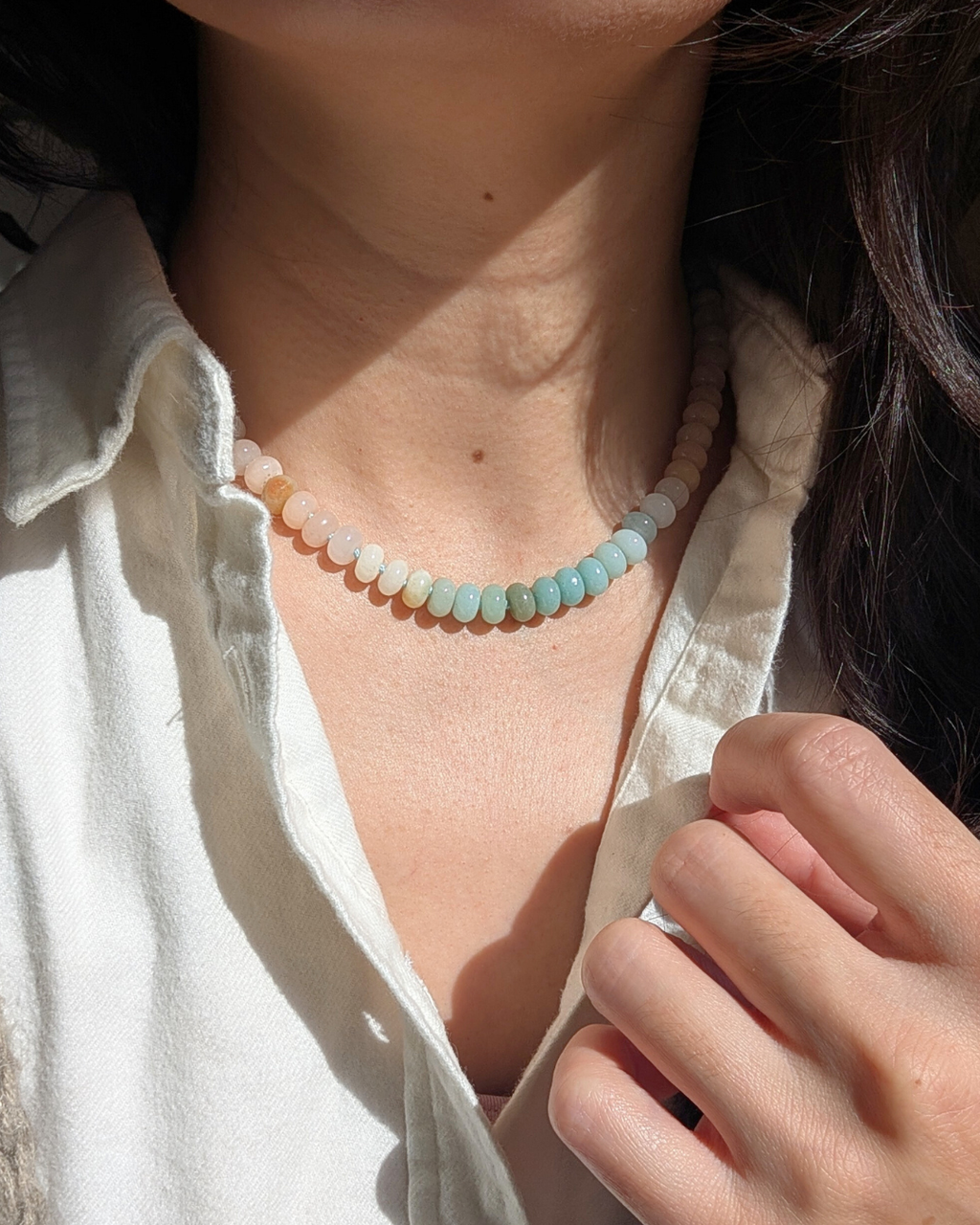 Dreamy cloud necklace