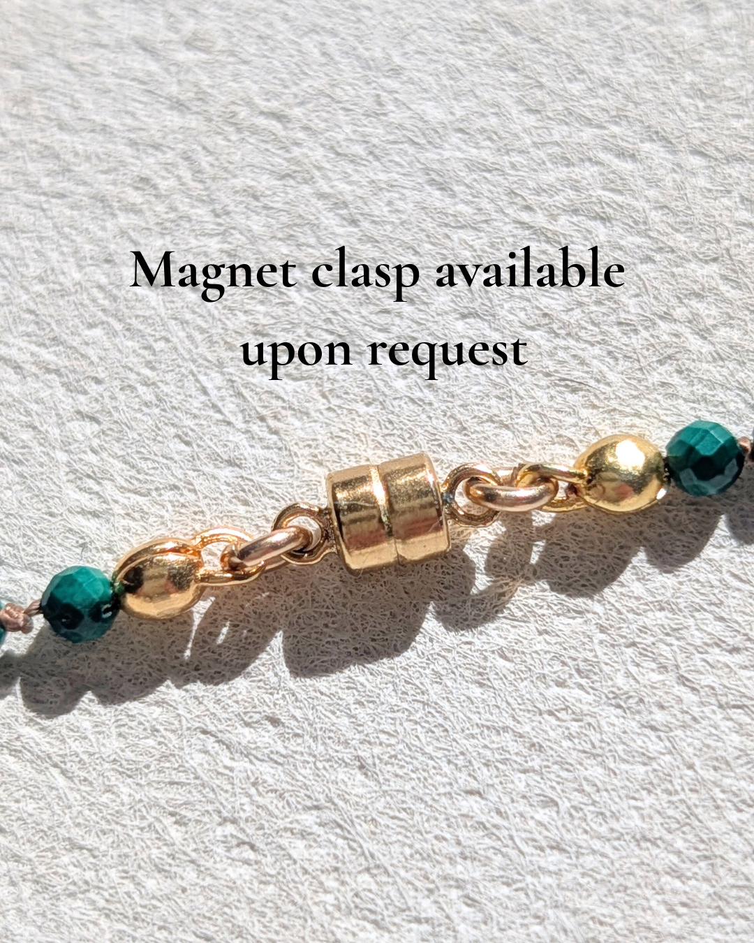 Dainty Mother of Pearl Necklace - Hand knotted