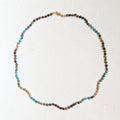 California Landscape Hand-Knotted Turquoise Necklace