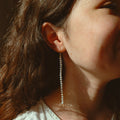 Hand-Knotted Pearl Earrings